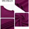 4 Pack Women's Plus Size Tank Tops, Cotton Blend Casual V Neck Sleeveless Shirts Ladies Flowy Dressy Tunics Work Tees