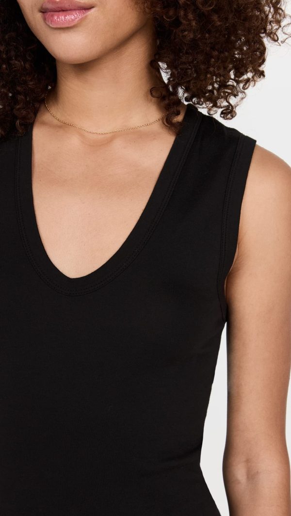 Women's Essential Sleeveless U Neck Tank Top