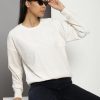 Women's Embosed Logo Knit Longsleeve
