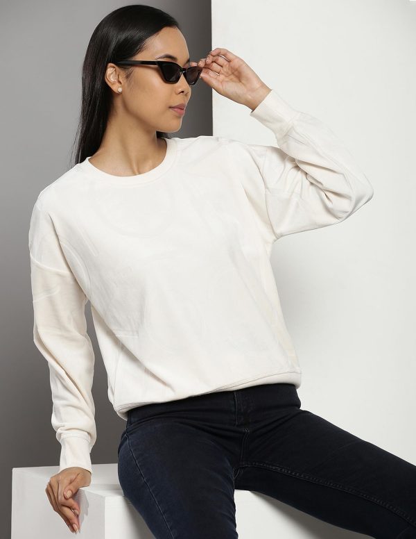 Women's Embosed Logo Knit Longsleeve