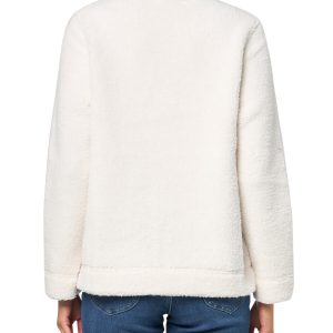 Women's Mockneck Fleece Sweater Pullover