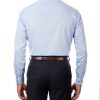 Men's Dress Shirt Regular Fit Non Iron Herringbone