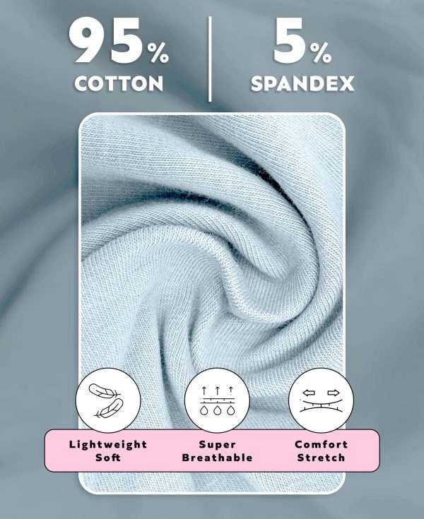 81-V4i5gZBL.jpg Women's Cotton Stretch Long Sleeve V- Neck Athletic Tops | Casual & Active Color T Shirts | Multi Packs