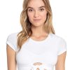 81-no5zZLOL.jpg Women's Ava T-Shirt Top w/Front Tie