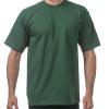 Men's 6-Pack Heavyweight Cotton Short Sleeve Crew Neck T-Shirt