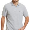 Men's Classic Short Sleeve Solid Performance Deck Polo Shirt