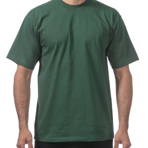 Men's 6-Pack Heavyweight Cotton Short Sleeve Crew Neck T-Shirt