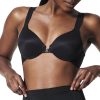 smooth Bra-Llelujah! Lightly Lined Full Coverage - T-Shirt Bra - Front Closure - Hosiery Back - Smart Stretch Straps