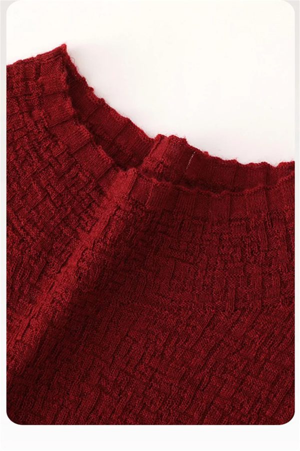 Women Cashmere Blended T Shirt Mock Neck Long Sleeve Bottoming Tees Warm Fall Top