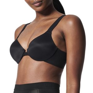 81R0AkS-fvL.jpg smooth Bra-Llelujah! Lightly Lined Full Coverage - T-Shirt Bra - Front Closure - Hosiery Back - Smart Stretch Straps