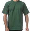 Men's 6-Pack Heavyweight Cotton Short Sleeve Crew Neck T-Shirt