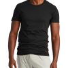 RALPH LAUREN Men's Slim Fit Cotton Crew Undershirts, 3 Pack