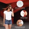 Women's Cotton Stretch Color T Shirts | Casual & Active Basic Tops | Multi Packs