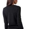 Women's Cashmere Soft Merino Wool V-Neck Sweater Pullover Top