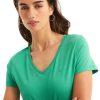 Women's Easy Comfort V-Neck Supersoft Stretch Cotton T-Shirt