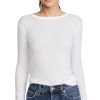 Women's Supima Cotton Tissue Jersey Long Sleeve Top