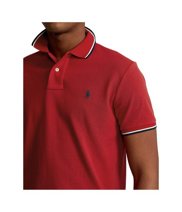 Men's Classic Fit Mesh Polo Shirt