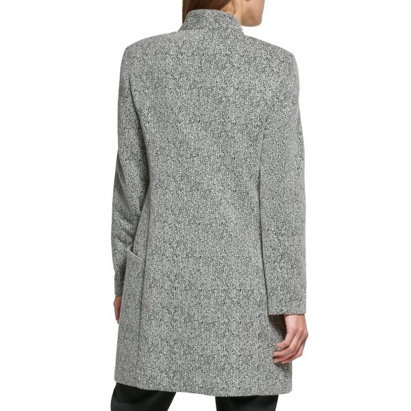 Women's Novelty Metallic Monogram Detail Jacket