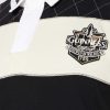 Rugby Shirt with Brewed in Dublin Crest Badge, Cream and Black Stripes
