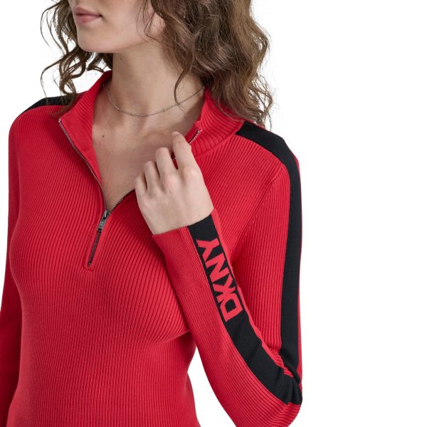 Women's Logo Long Sleeve Casual Knit