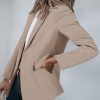 Womens Casual Blazers Open Front Long Sleeve Work Office Suit Jackets Blazer