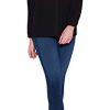 31Psr4Yk88L.jpg Women's 3/4 Sleeve Pintuck Blouse