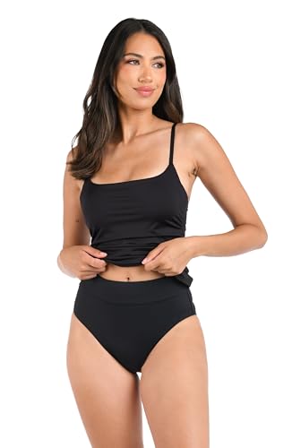 Women's Standard Island Goddess Lingerie Strap Tankini Swimsuit Top