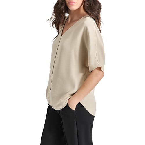 Women's Lounge V Neck Short Sleeve Top