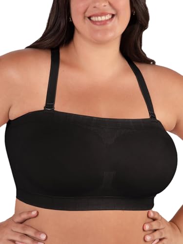 Strapless Bra - Bandeau top, Strapless Bras for Women, Plus Size Lingerie for Women, Free Clear Bra Straps