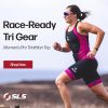 Triathlon Top Women - Sleeveless Tri Top Women - Comfortable & Great Fit Triathlon Shirts or Singlet, No Shelf Bra