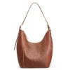 411UjmPN9fL.jpg Leather Shoulder Bag for Women Hobo Bag Top Handle Handbag Satchel Purse Rose Pattern