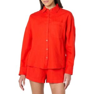 Women's Avila Classic Linen Button Down