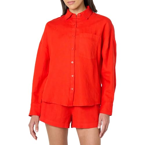 Women's Avila Classic Linen Button Down