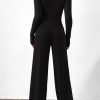 Women's 2 Piece Lounge Sets Asymmetrical Long Sleeve T Shirt Wide Leg Pants Casual Outfits Tracksuit