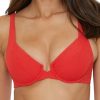 Women's Standard Modern Edge Underwire Bikini Top, Adjustable, Swimwear Separates
