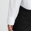 Womens Cropped Boyfriend Portofino Shirt