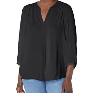 Women's 3/4 Sleeve Pintuck Blouse