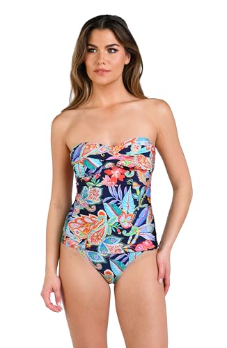 Women's Bandeau Tankini Swimsuit Top