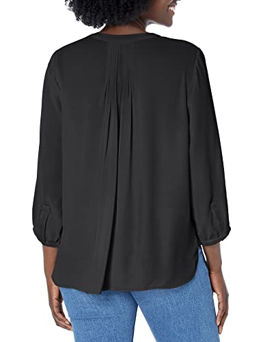 41a3v9lGUL.jpg Women's 3/4 Sleeve Pintuck Blouse