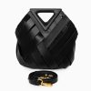 Natalie Handbag, Purses and Handbags for Women, Woven Tote Bag for Women, Inverted Triangle Top Handle Bag