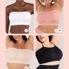 Strapless Bra - Bandeau top, Strapless Bras for Women, Plus Size Lingerie for Women, Free Clear Bra Straps