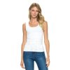 1047 Women's All Occasion Flattering Sleeveless Scoop Neck Ruched Tank Top