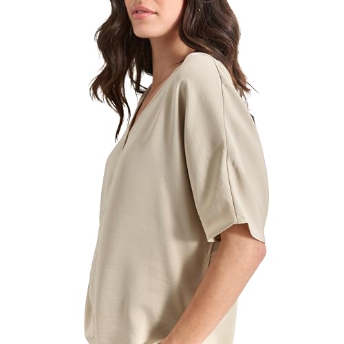 Women's Lounge V Neck Short Sleeve Top