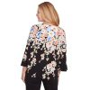 Falling Flower Classic Polyester Top