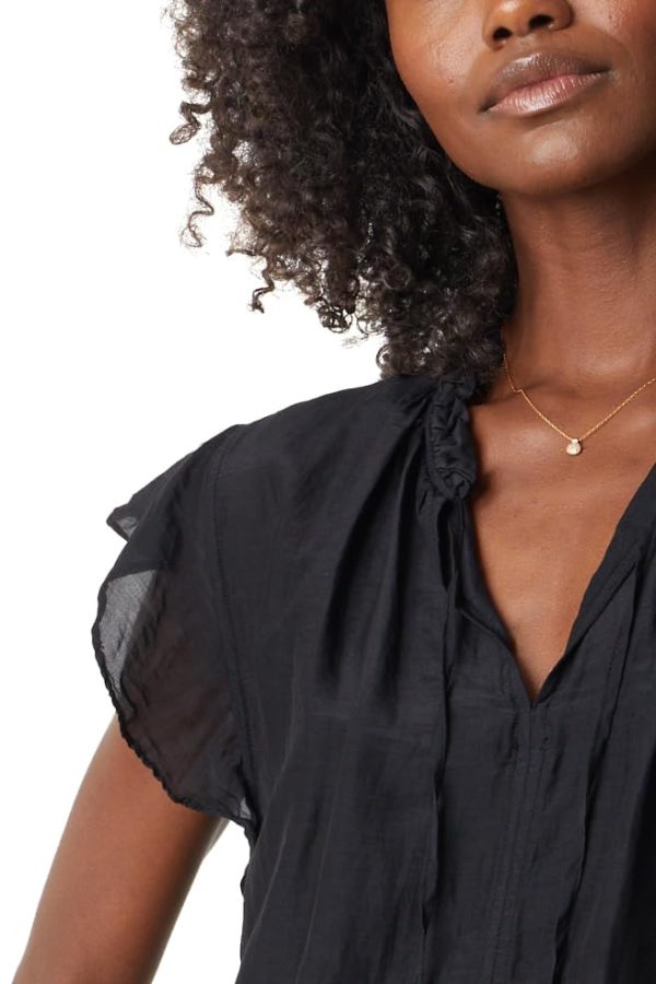 Women's Melanie Silk Cotton Voile Top