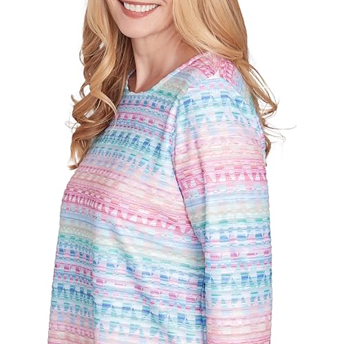 Classic Geo Biadre Polyester Top