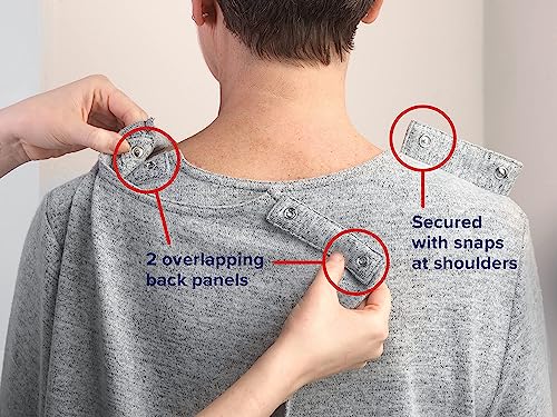 Women’s Easy Dressing Open Back Adaptive Half Zip Tracksuit Top